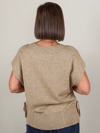 [Liverpool] Dollie Side Tie Dolman Sleeve Sweater