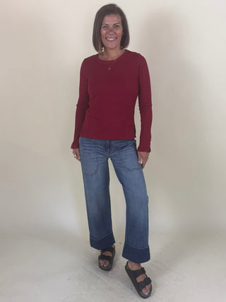 [Liverpool] Kitt Scoop Neck Knit Top