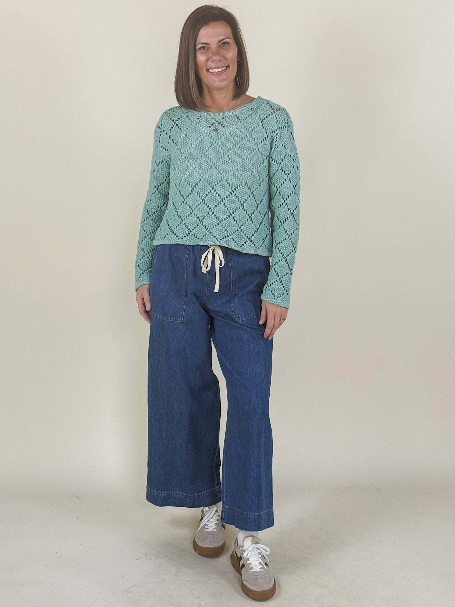 [Z Supply] Hullen Crochet Sweater