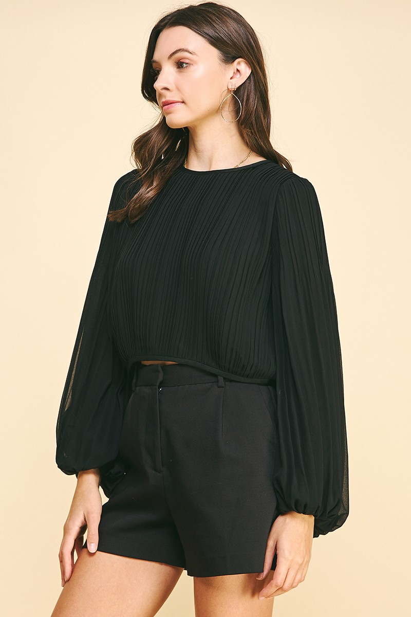 Lara Pleated Top