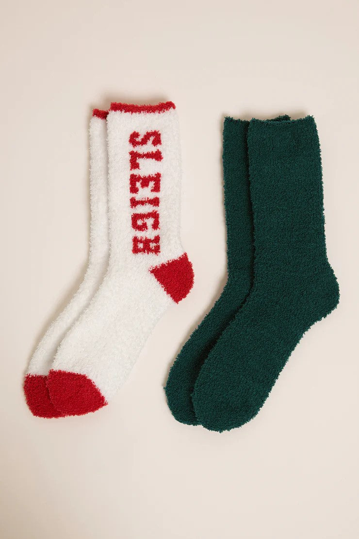 [Z Supply] Sleigh Socks, Set of 2