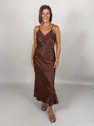 Lana Leopard Satin Slip Dress