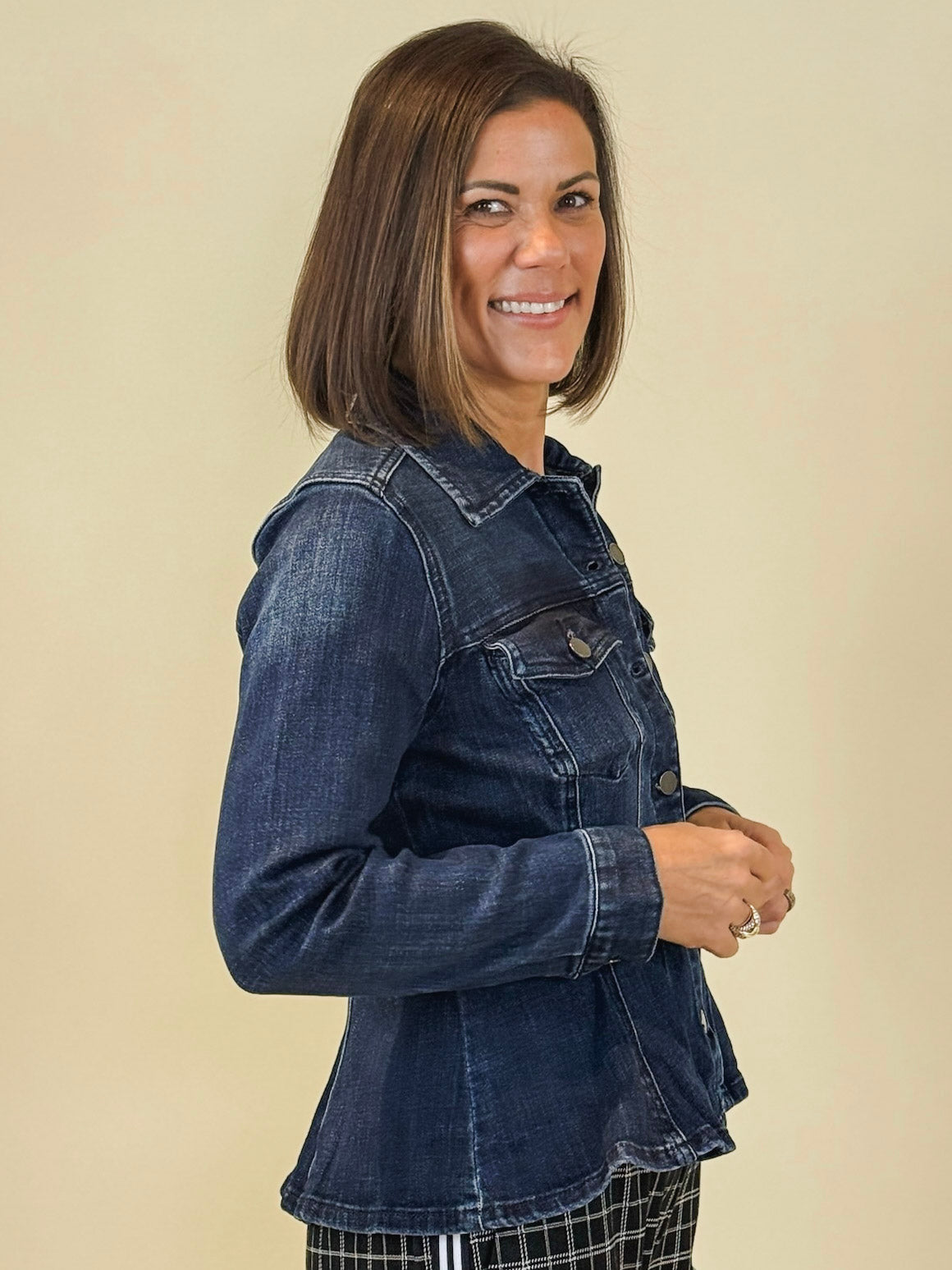 [Liverpool] Francia Fit & Flare Trucker Jacket