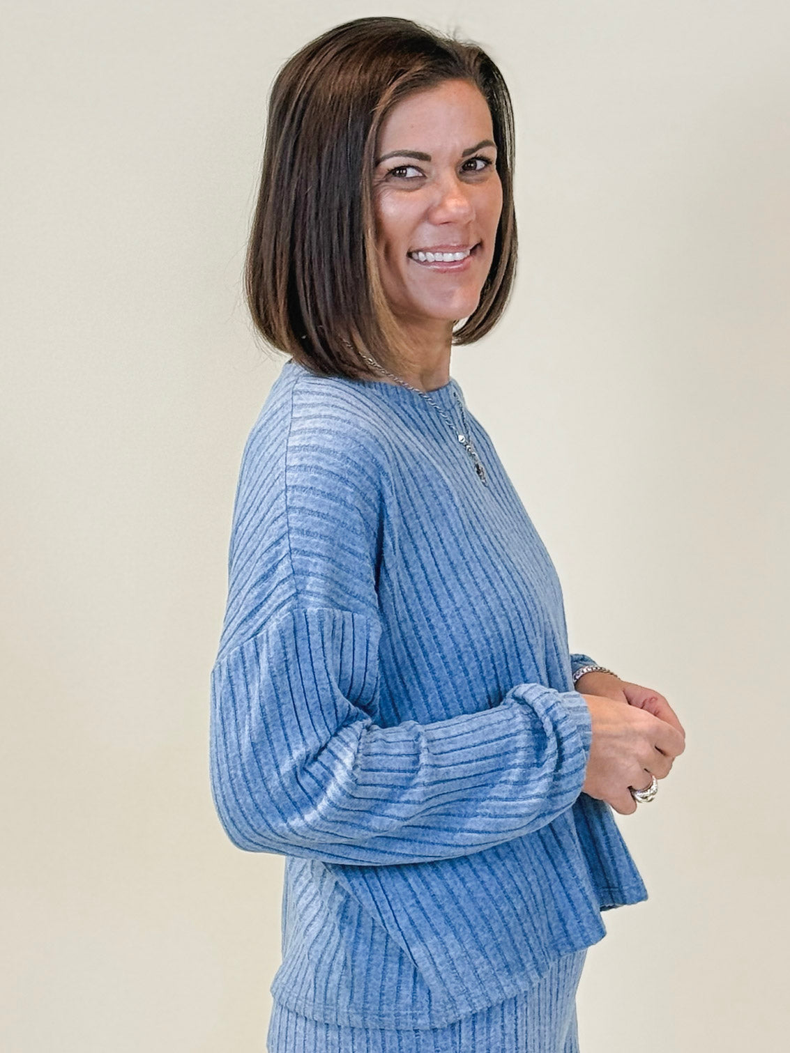 [Z Supply] Daydream Rib Long Sleeve Top