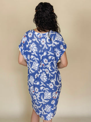 [TRIBAL] Bethany Ruffle Sleeve Shift Dress