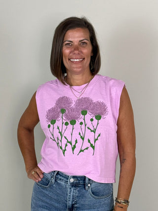 Thistles Maisie Heavyweight Muscle Tee