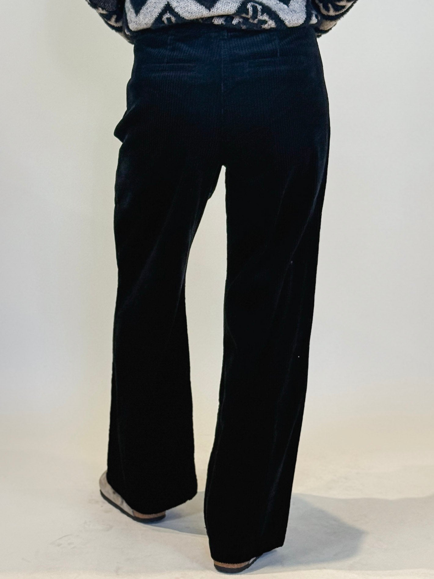[TRIBAL] Hilda High Rise Fly Front Trousers with Pleats