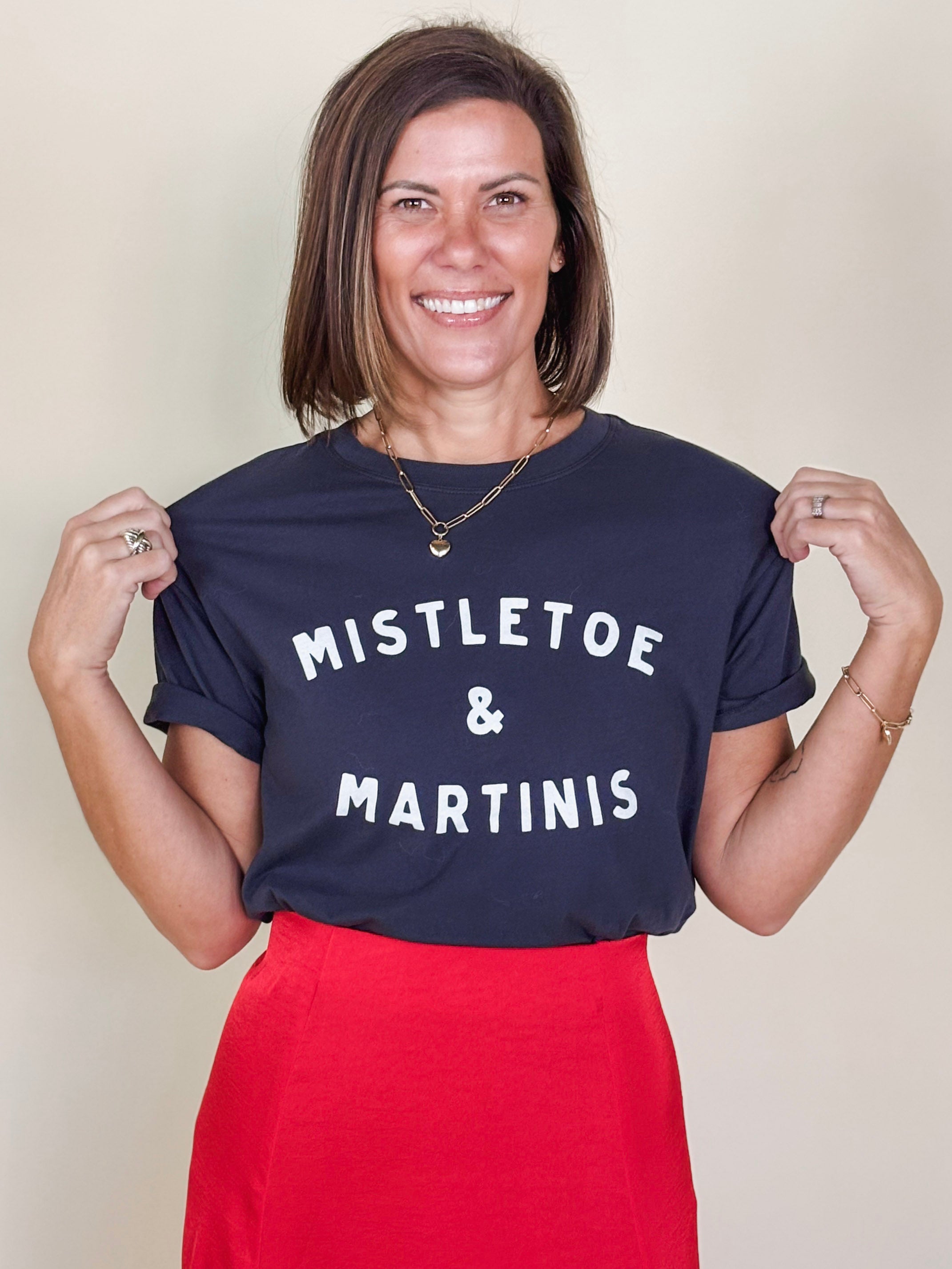 [Z Supply] Mistletoe Boyfriend Tee