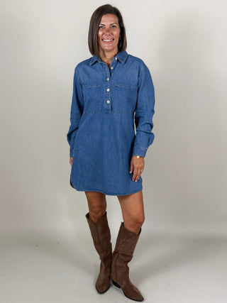 [Z Supply] Lucie Denim Shirt Dress