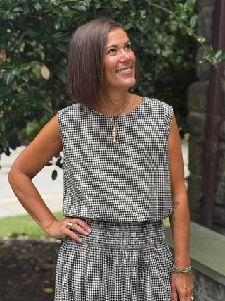 [Z Supply] Merit Gingham Top
