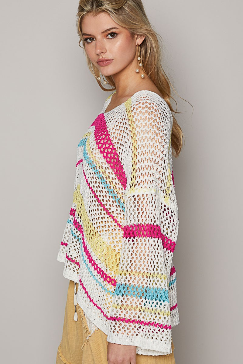 April Oversize Stripe Sweater