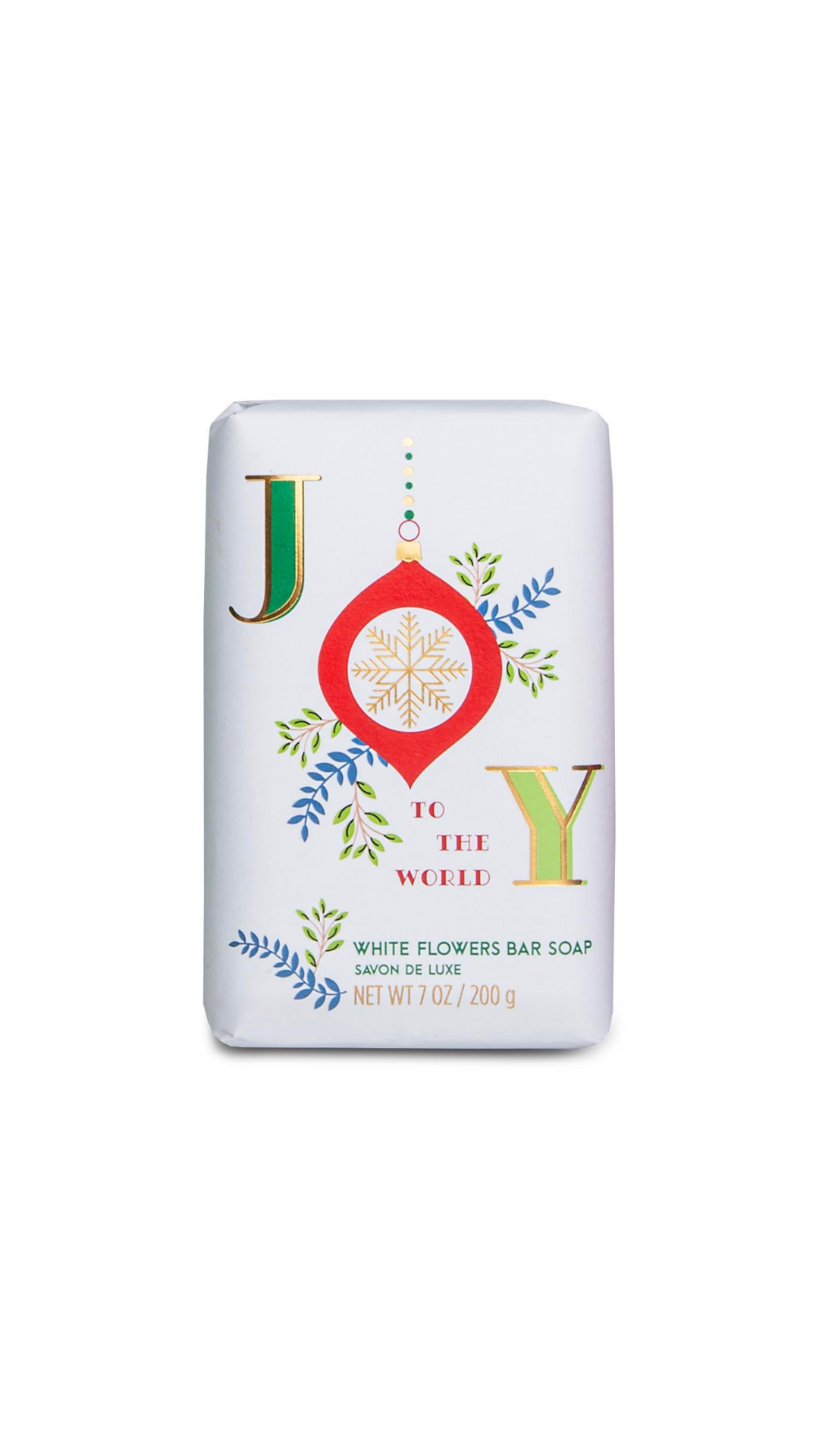 Joy to the World Bar Soap 7 oz - White Flowers