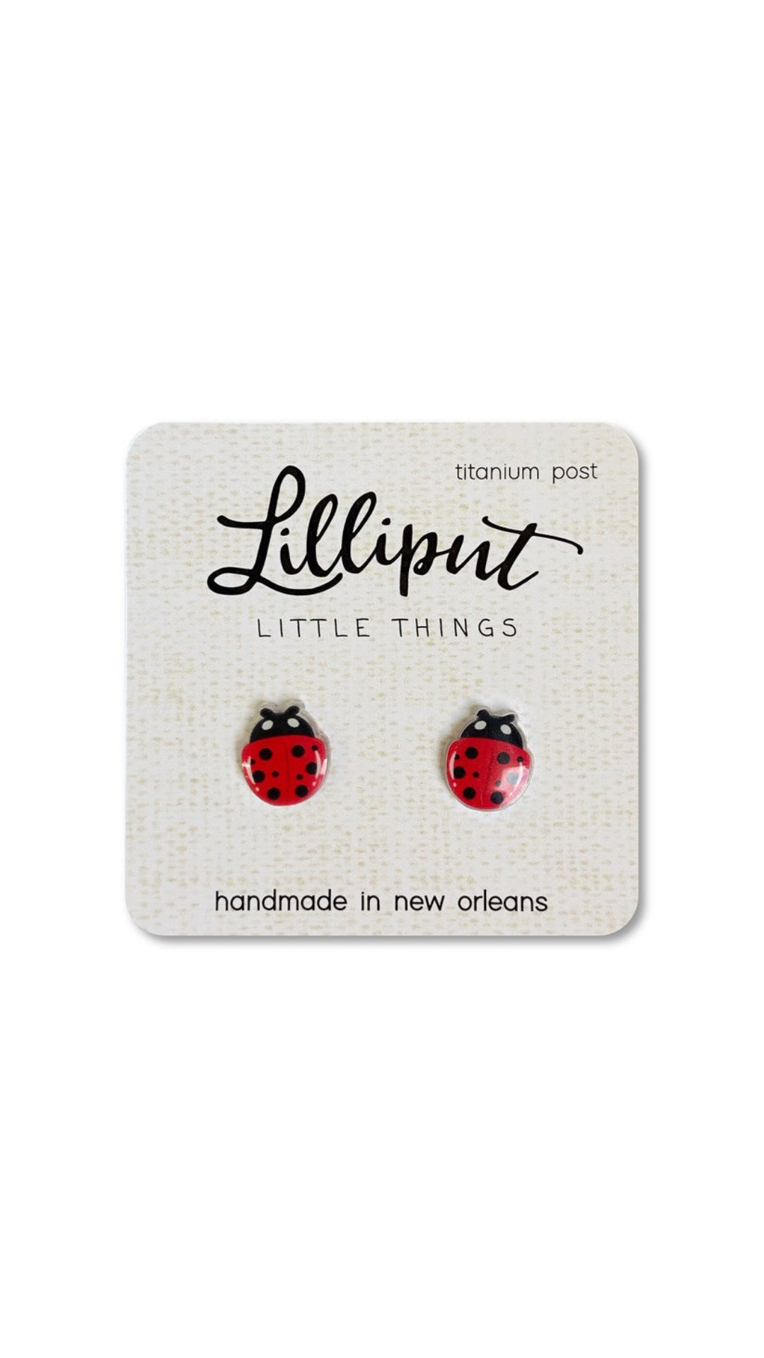 Ladybug Earrings