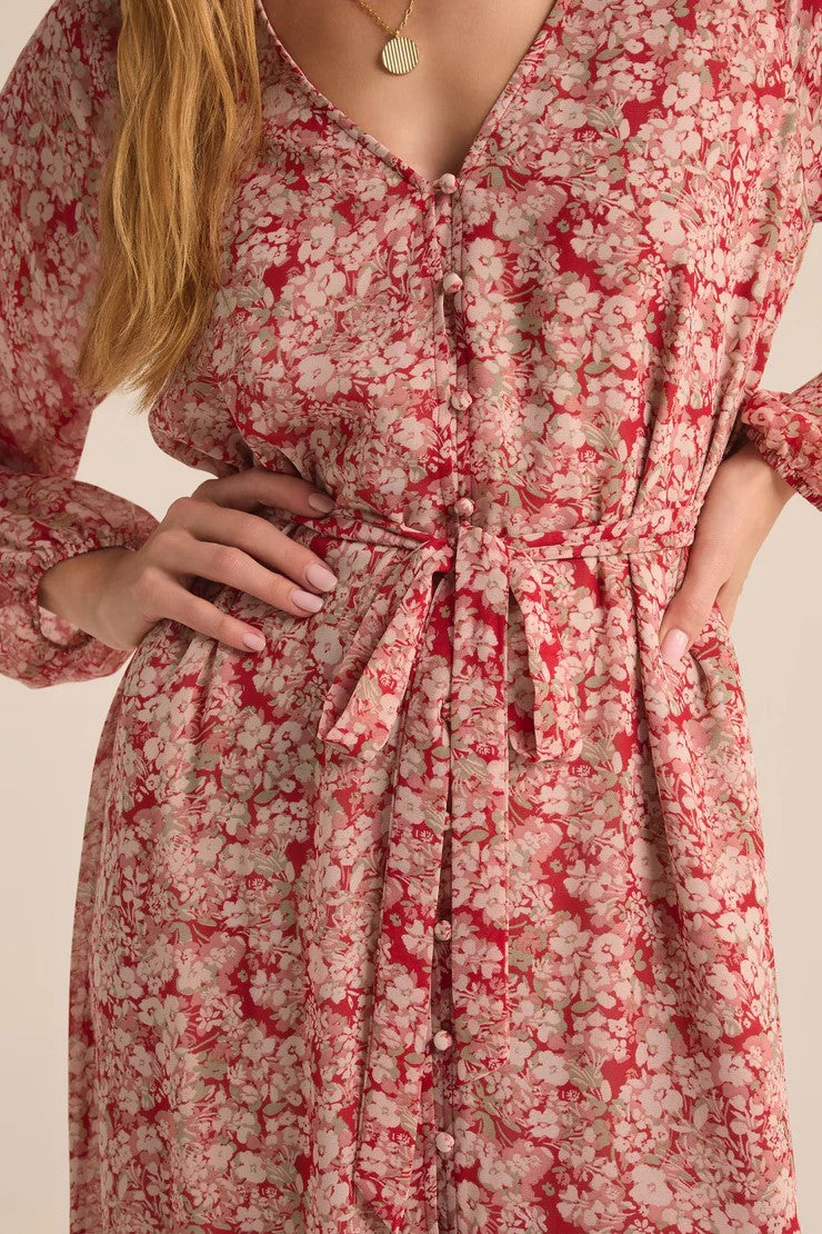 [Z Supply] Della Floral Print Dress