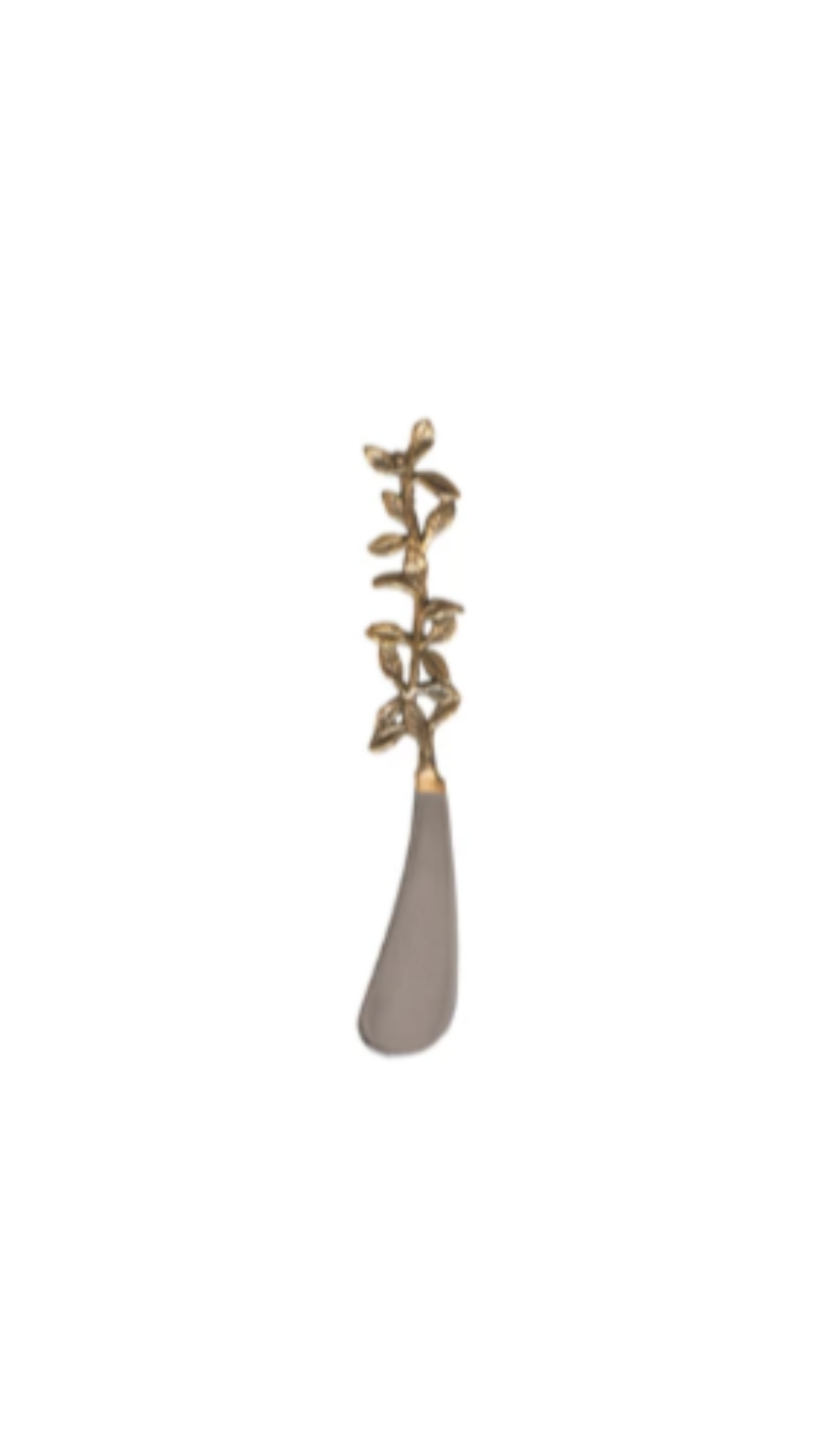 Gold Leaves Canape Knife