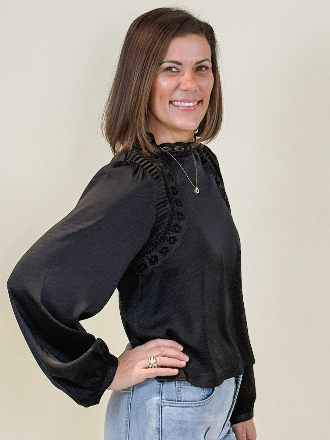 [Z Supply] Silvana Embroidered Top