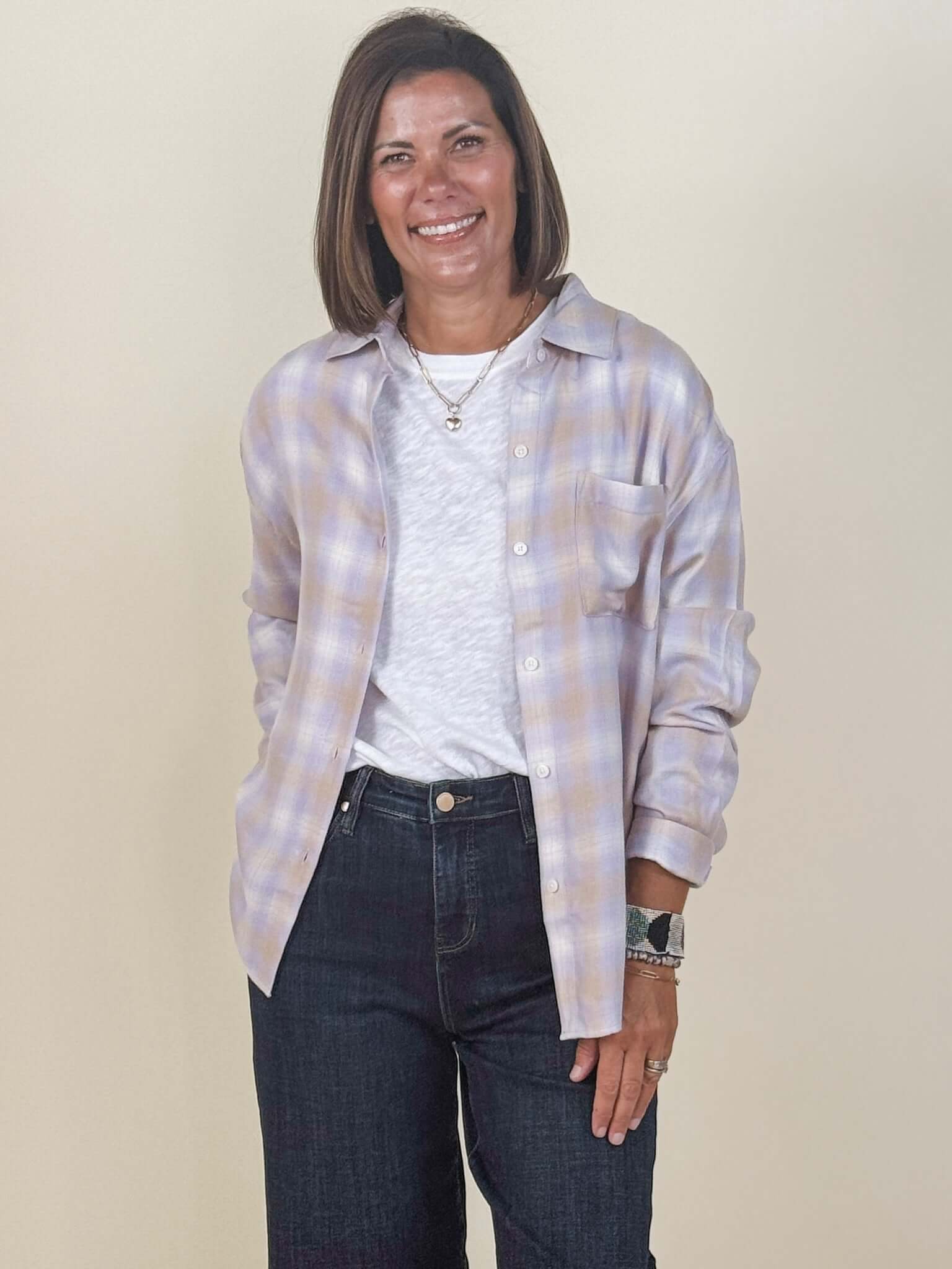 [Z Supply] River Plaid Button Up