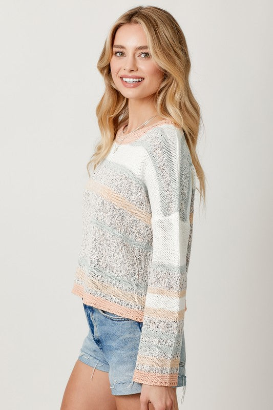 Myrna Multicolor Stripe Sweater