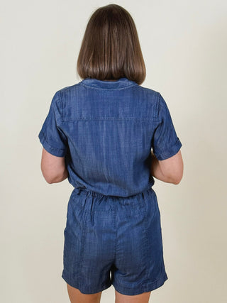 [Liverpool] Serene Short Sleeve Romper