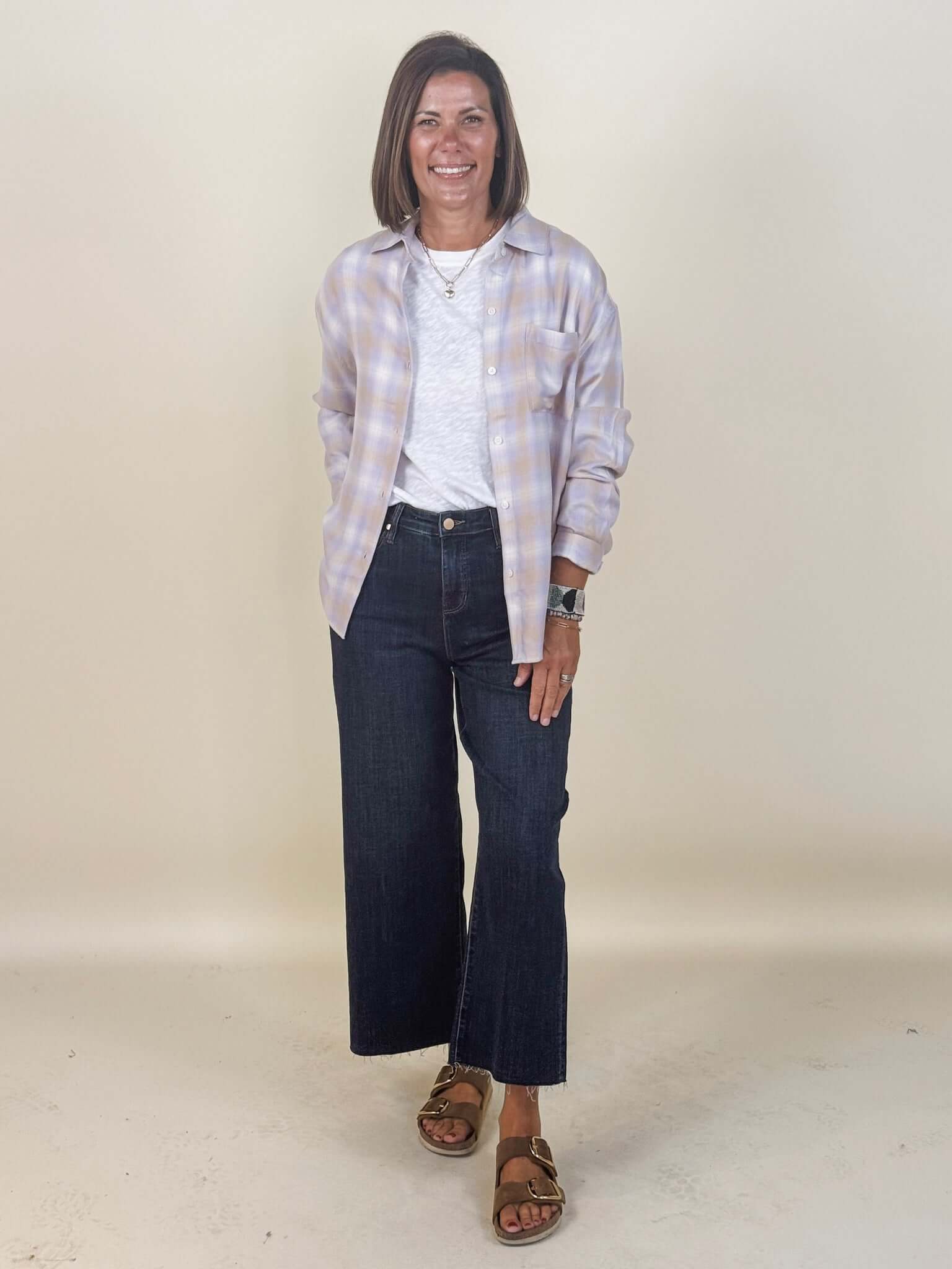 [Z Supply] River Plaid Button Up