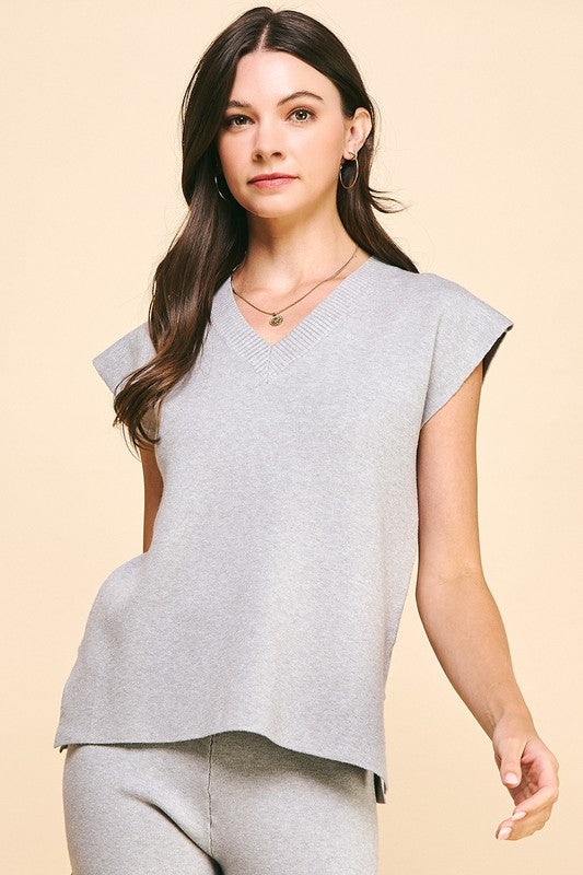 Jill V-Neck Sweater Vest