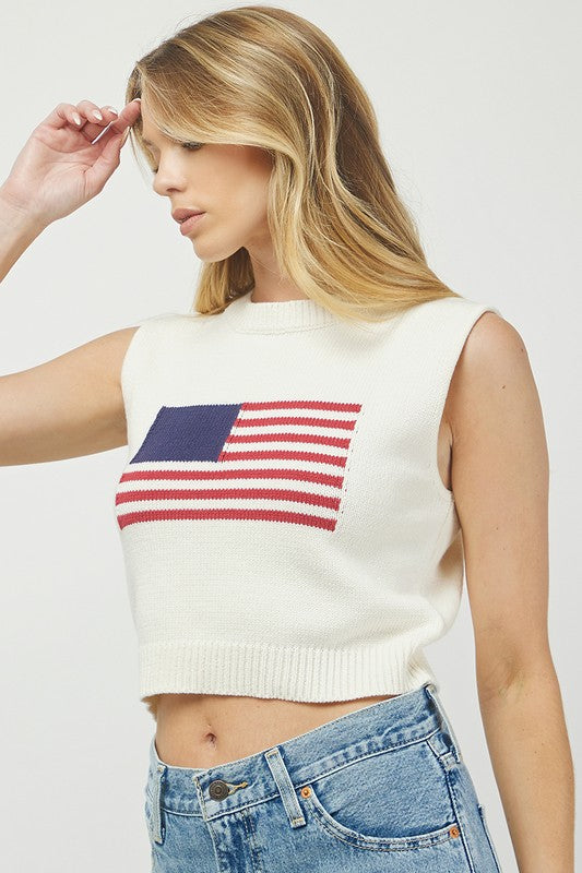 Miss America Sweater Tank