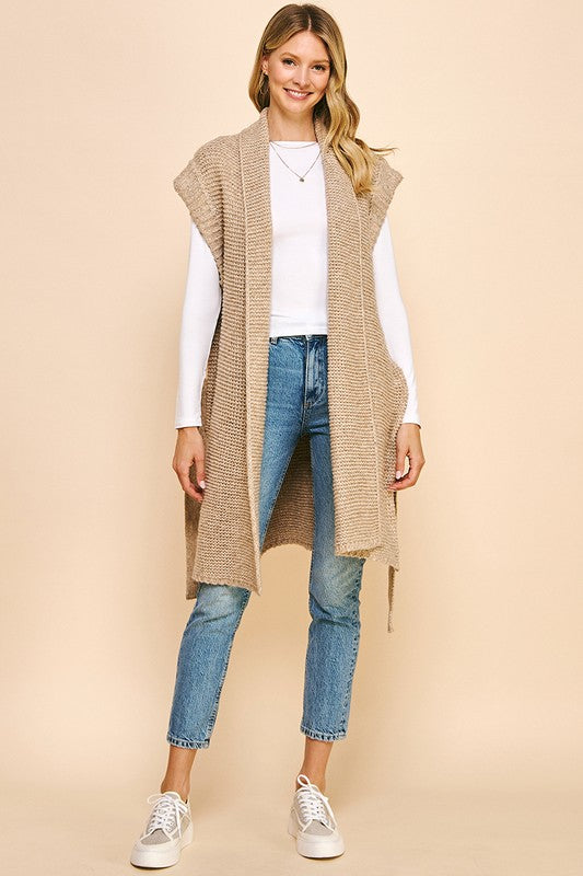 Abby Sleeveless Cardigan