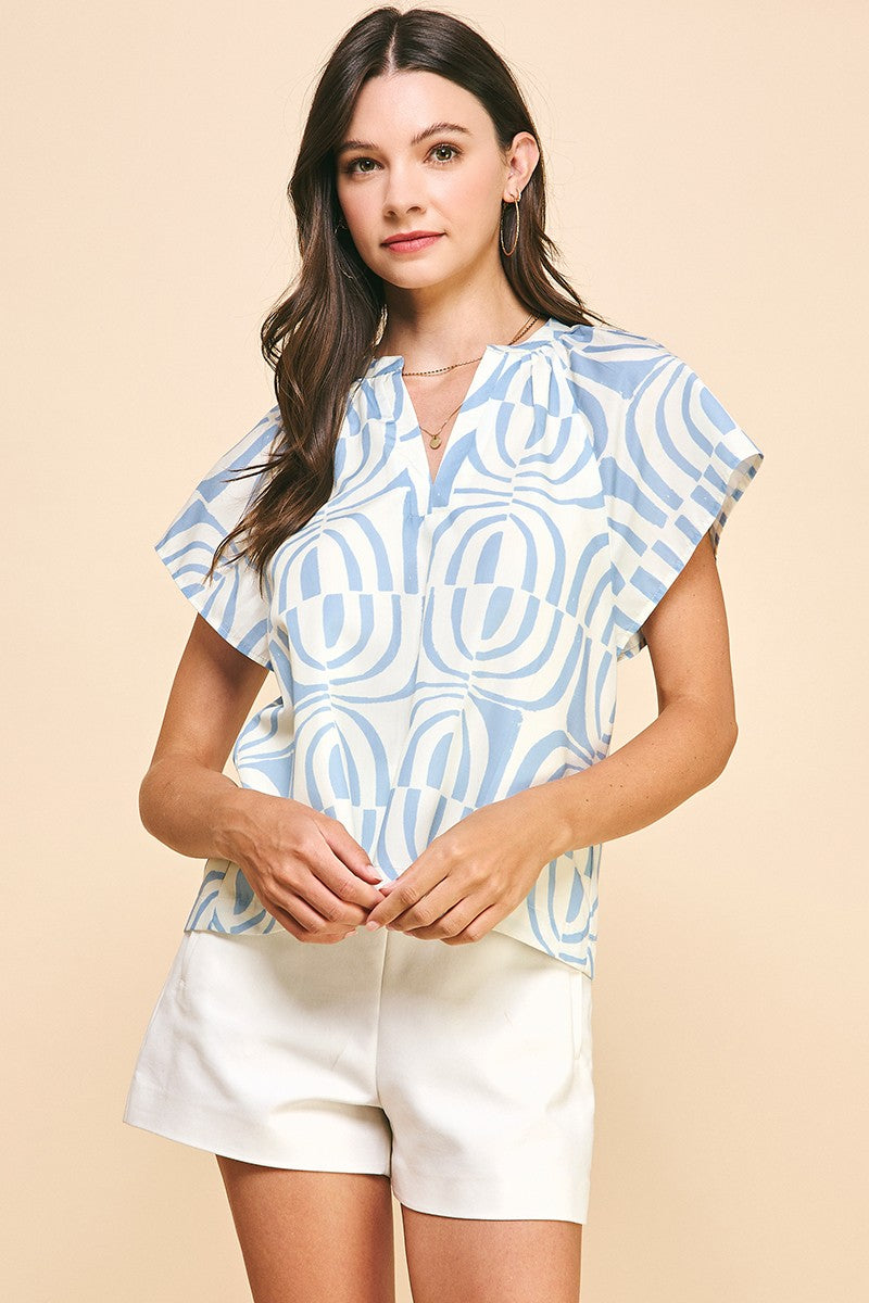 Shea V Neck Top