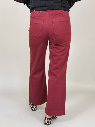 [TRIBAL] Sophia Curvy Super Straight Ankle Denim