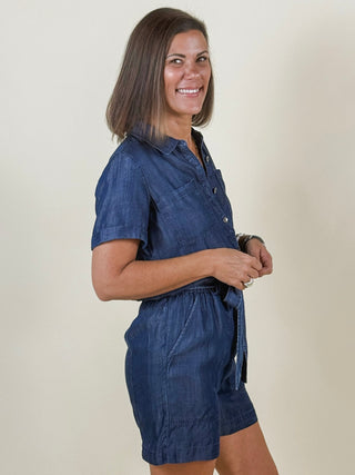 [Liverpool] Serene Short Sleeve Romper