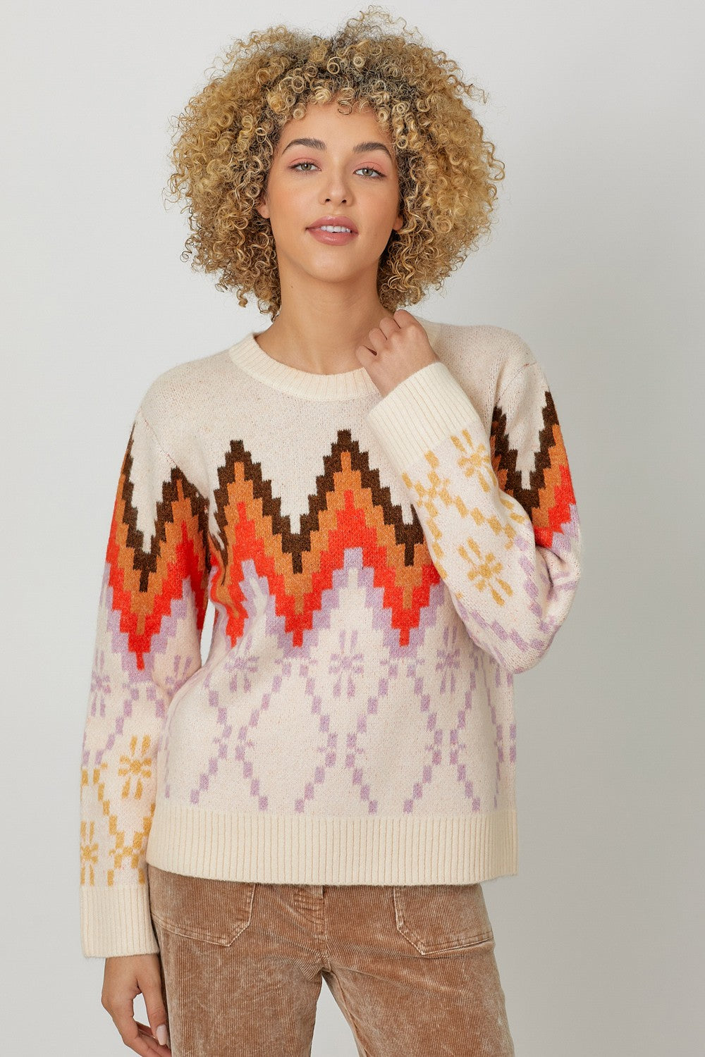 Buffy Fair Isle Sweater