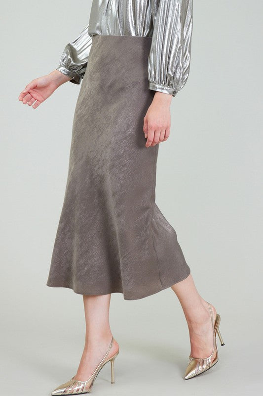 Reagan Bias Midi Skirt