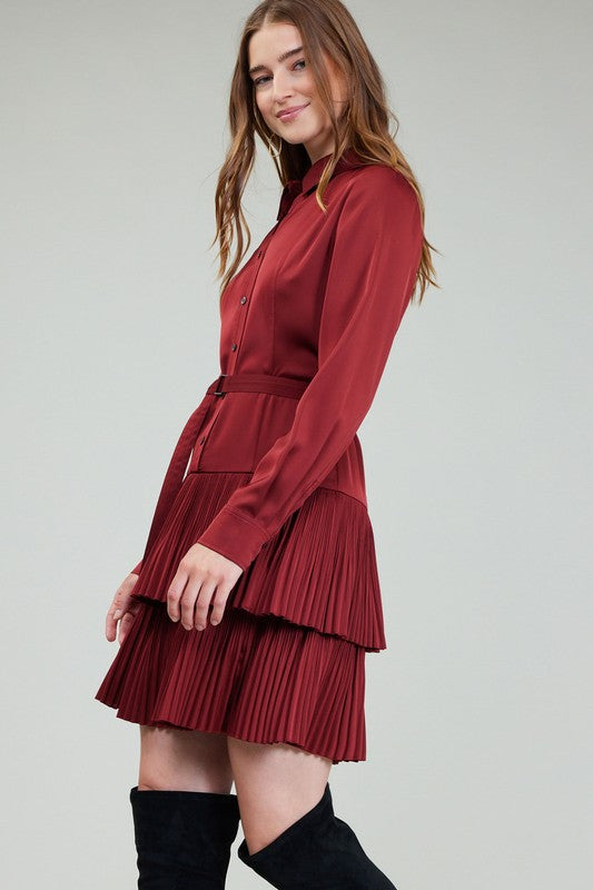 Billie Belted Shirt Dress