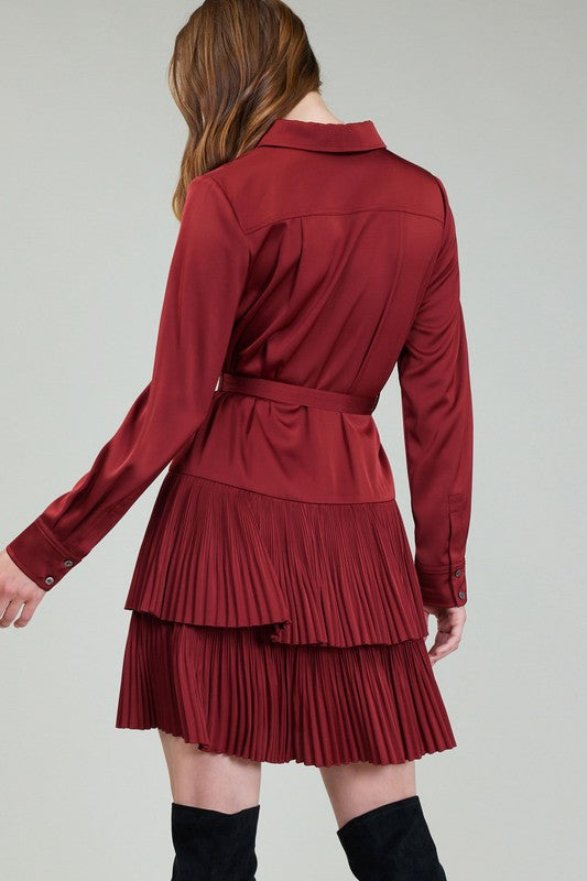 Billie Belted Shirt Dress