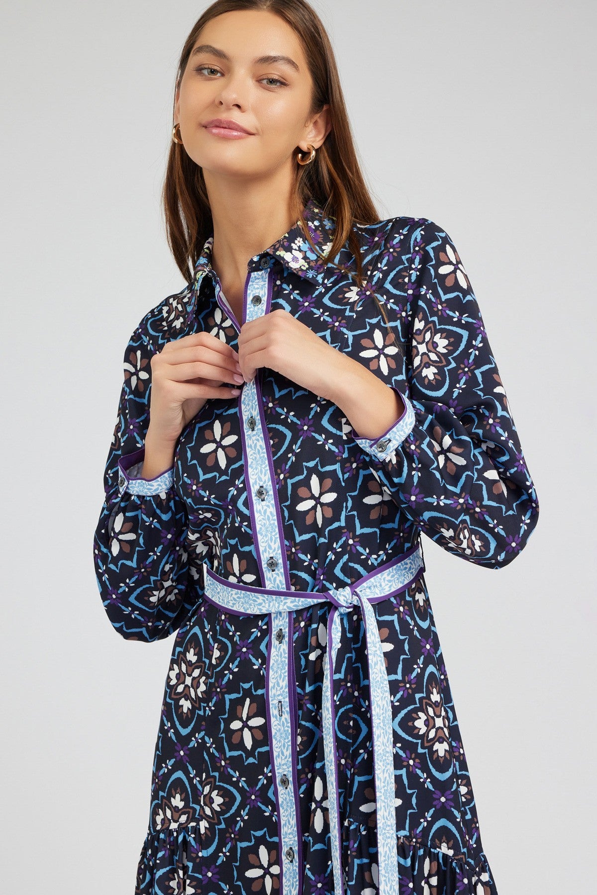 Donna Groovy Shirt Dress