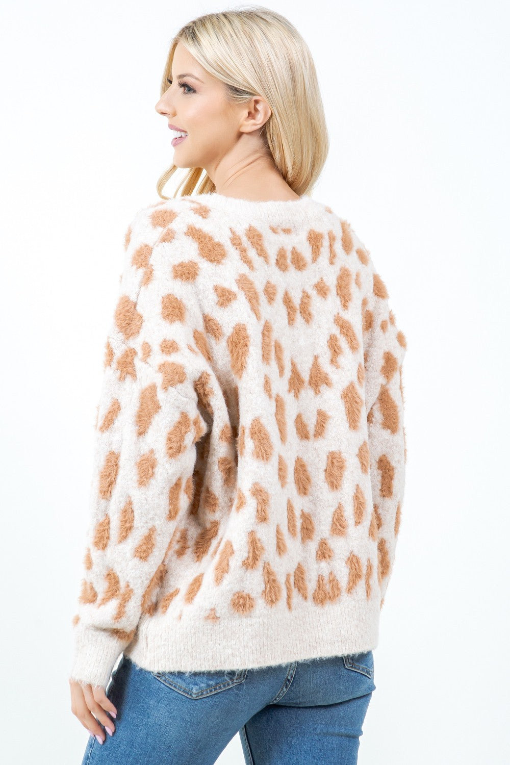 Tallulah Animal Print Sweater