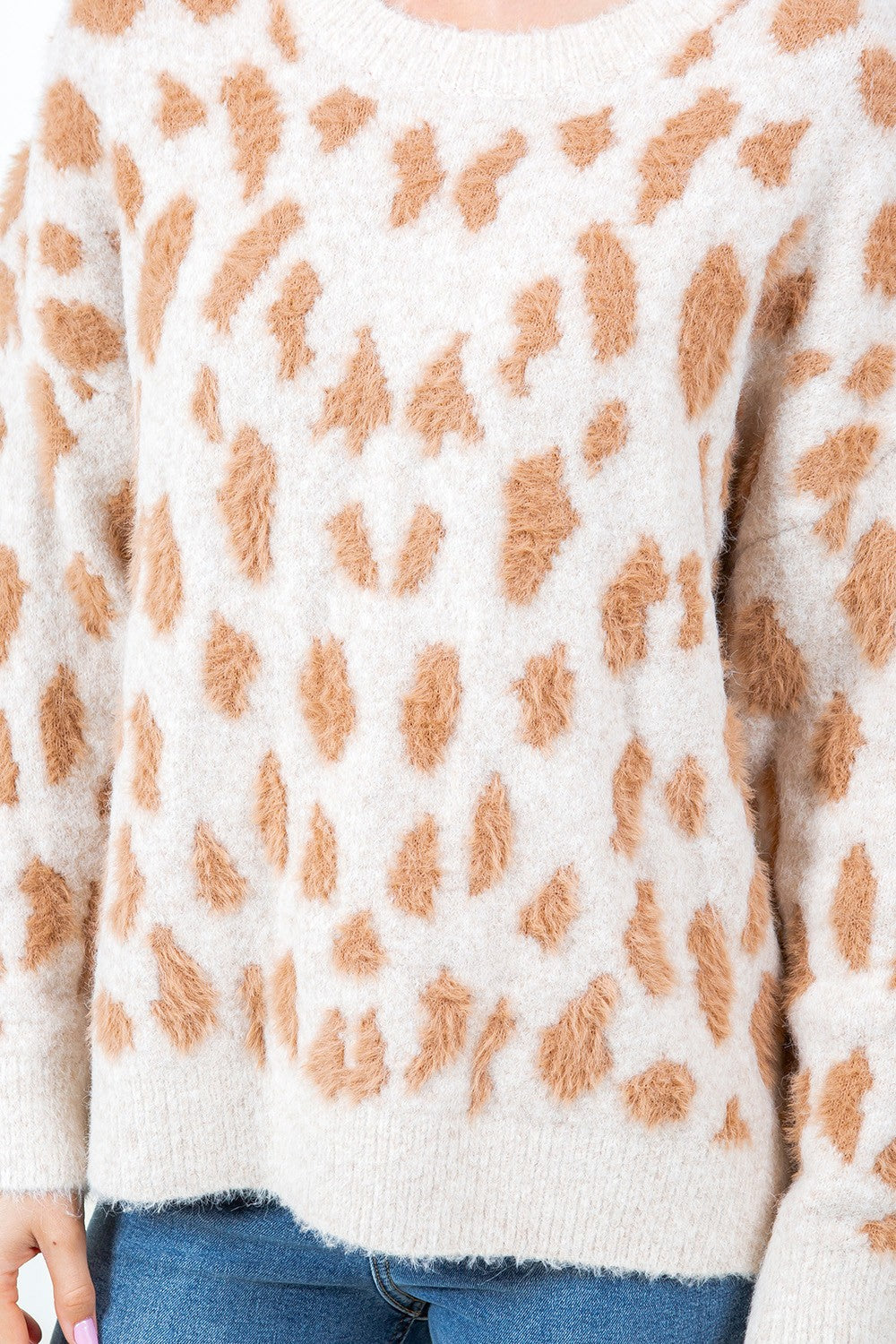 Tallulah Animal Print Sweater