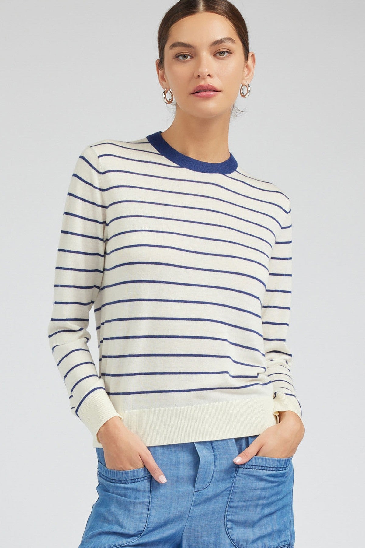 Camille Striped Sweater