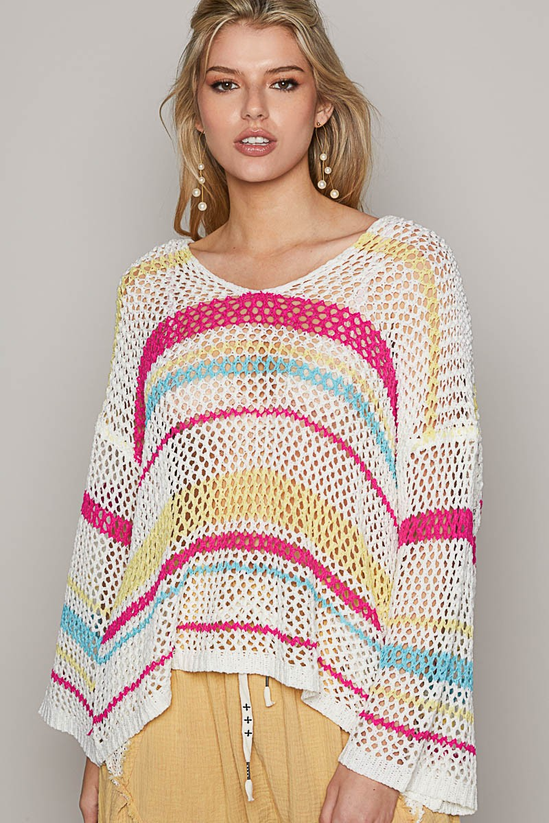 April Oversize Stripe Sweater