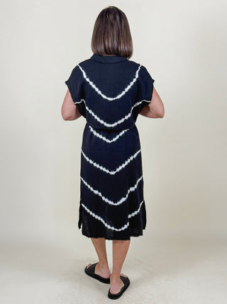 Dahlia Tie Dye Shirt Dress