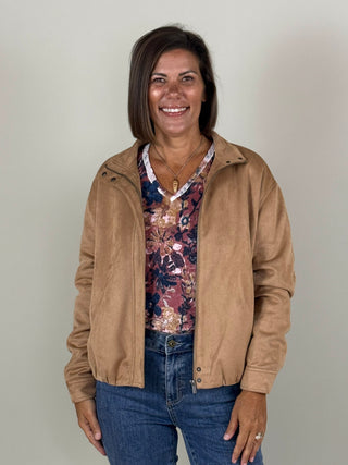 Summer Faux Suede Jacket