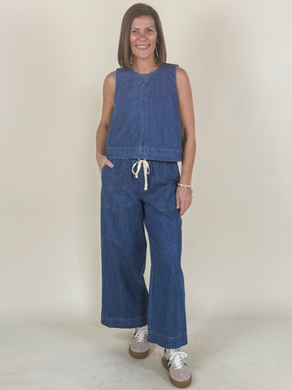 [Z Supply] Daycation Denim Utility Pants