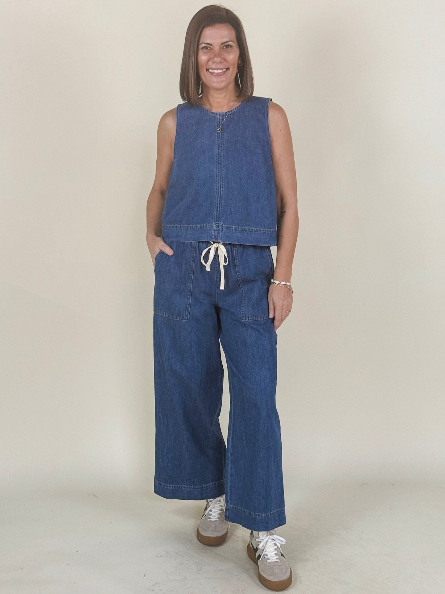 [Z Supply] Daycation Denim Utility Pants