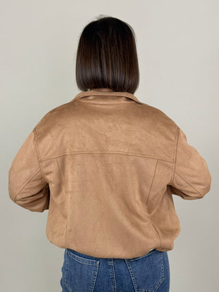 Summer Faux Suede Jacket