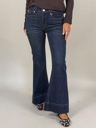 [Liverpool] Hannah Outlaw Flare Jeans, 30" Inseam