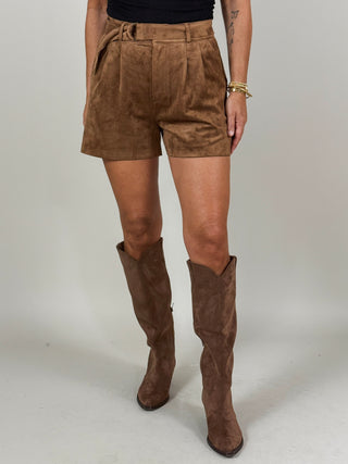 [Z Supply] Ivory Suede Shorts