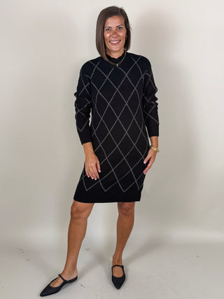 [TRIBAL] Mia Mock Neck Dress
