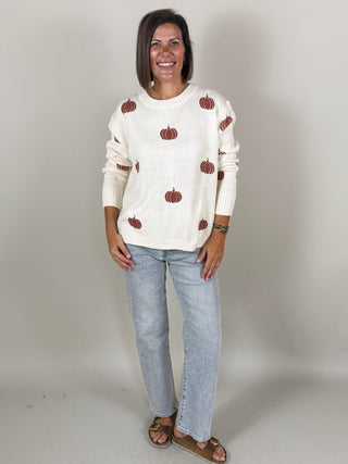 Pamela Pumpkin Sweater