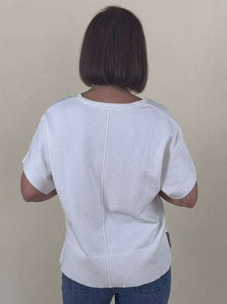 [Liverpool] Dolly Dolman Sleeve Step Hem Sweater