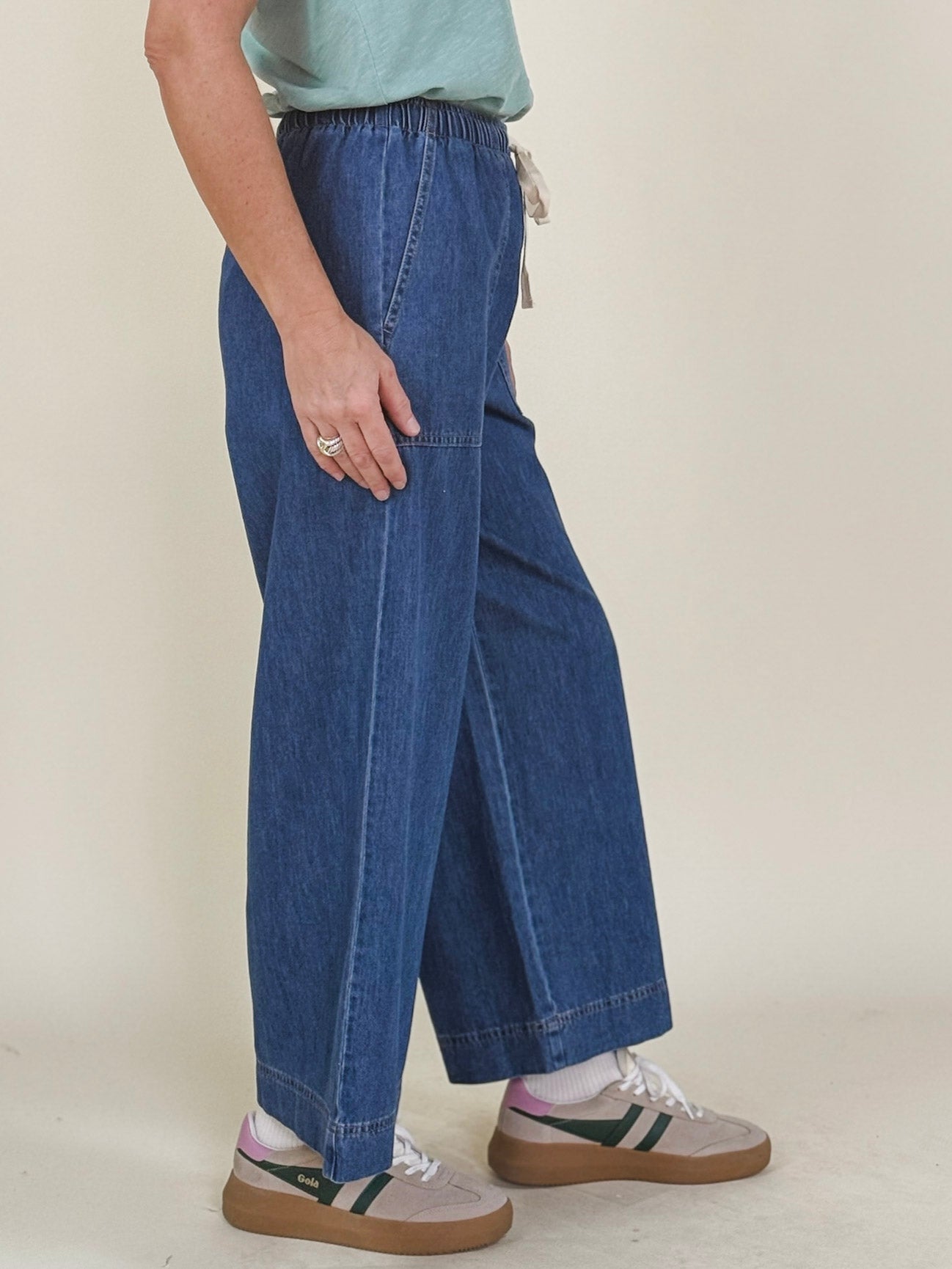 [Z Supply] Daycation Denim Utility Pants